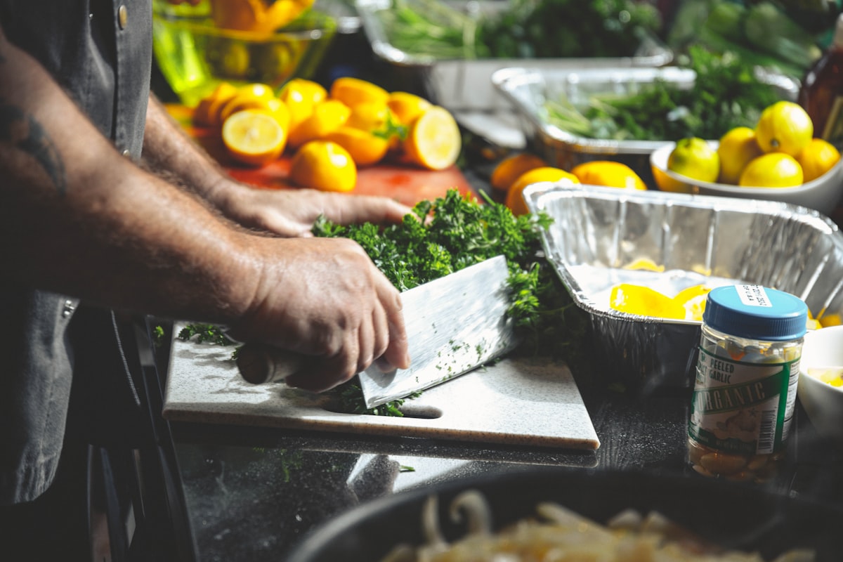 Healthy balanced nutrition components